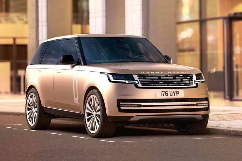 Range Rover цвета Batumi Gold